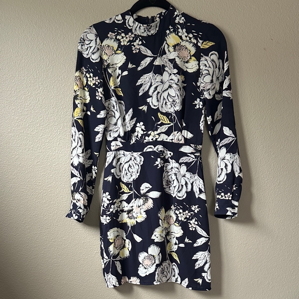ASOS Petite long sleeve mini dress size 0